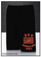 EKU Wrestling Practice Shorts - Black