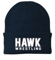 Hawk Wrestling Beanie - Navy