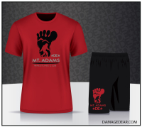 Mt Adams Wrestling Club T-shirt and Shorts