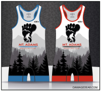 Mt. Adams Red and Blue Singlet Pack