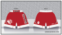 White Swan HS Fight Shorts