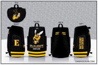 Enumclaw Jr Yellow Jackets Sublimated Bag
