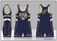 Echo and Stanfield Wrestling Singlet