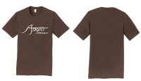 Askeo Burnt Dark Chocolate Brown T-Shirt