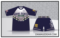 McKay Royal Scots Mat Club Shirt and Fight Shorts