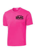 Hammerin' Hawks Pink Performance T-shirt