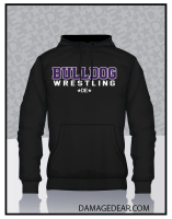 Hermiston Bulldog Wrestling Hooded Sweatshirt