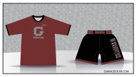 Grandview Wrestling Sub Shirt and Fight Shorts