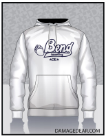 Bend 2023 Wrestling Hooded Sweatshirt - White