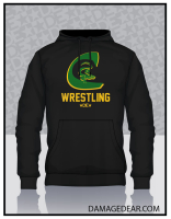 Crossler Wrestling Hooded Sweatshirt-Black