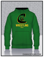 Crossler Wrestling Hooded Sweatshirt-Green