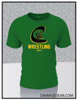 Crossler Wrestling T-shirt-Green