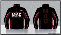 Mac Wrestling Club Girls 1/4-Zip Jacket