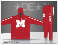 McMinnville Wrestling Hoodie and Pant Package