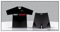 Mat Sense Rash Guard and Spandex Shorts
