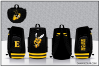 Enumclaw Wrestling Sublimated Bag