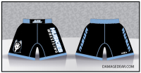 Elton Gregory Huskies Fight Shorts