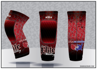 Team Elite Wrestling Knee Pad Sleeve