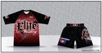 Team Elite Wrestling Sub Shirt and Fight Shorts