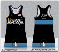 Anchorage Freestyle Singlet-Blue