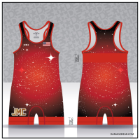 Junction Mat Club Freestyle Singlet-Red
