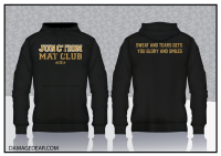 Junction Mat Club Hooded Sweatshirt -Black