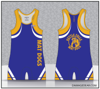 Kettle Falls Mat Dogs Singlet