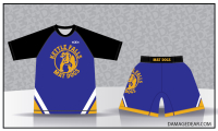 Kettle Falls Mat Dogs Sub Shirt and Fight Shorts
