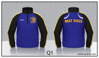 Kettle Falls Mat Dogs 1/4-Zip Jacket