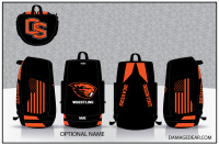 Beavers Wrestling Sublimated Bag