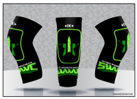 SWWWC Black Knee Pad Sleeve