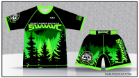 SWWWC Rash Guard and Fight Shorts