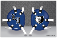 Ki-Be Bears Wrestling Headgear