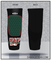 Woodlands High School Wrestling Knee Pad Sleeve - Black