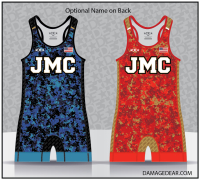 Junction Mat Club Freestyle DigiCamo Singlet Set 
