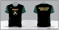 Quincy Regulators Set-in Sleeve Tight-fitting Rash Guard