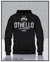 Othello Lady Huskies Hooded Sweatshirt - Black