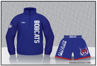 Myrtle Point Mat Club 1/4 Zip and Fight Shorts