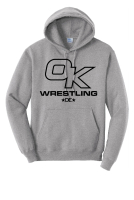 OK Wrestling Hooded Sweatshirt - Gray