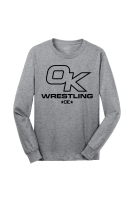 OK Wrestling LS T-shirt - Gray
