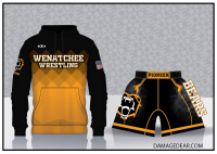 Wenatchee Pioneers Sublimated Hoodie and Fight Shorts