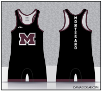 Montesano Finals Singlet - Black