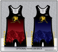 Alaska Battle Cats Freestyle Singlet Set