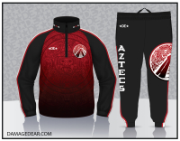 Aztecs Wrestling 1/4-Zip Jacket Warmup Pack