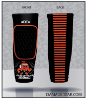 Team Orange Wrestling Club Knee Pad Sleeve - Black