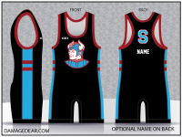 South Salem Saxons Mens Singlet