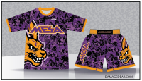 Mesa HS Wrestling Sub Shirt and Fight Shorts
