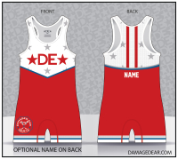 DE-RTC 2026 Red Freestyle Singlet