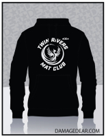 Twin Rivers Mat Club Hooded Sweatshirt - Black
