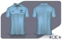 Twin Rivers Mat Club Mens Polo - Blue